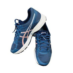 ASICS Women's Gel Contend 4 Blue Pink Running Shoe Size 7.5